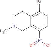 5-Bromo-2-methyl-8-nitro-1,2,3,4-tetrahydroisoquinoline