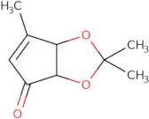 (3aR,6aR)-2,2,6-Trimethyl-3a,6a-dihydrocyclopenta[D][1,3]dioxol-4-one