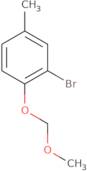 2-Bromo-1-(methoxymethoxy)-4-methylbenzene