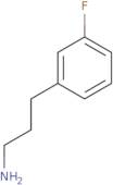 3-(3-Fluorophenyl)propan-1-amine