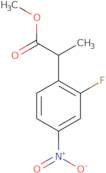 Methyl 2-(2-fluoro-4-nitrophenyl)propanoate