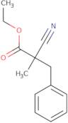 Ethyl 2-cyano-2-methyl-3-phenylpropanoate