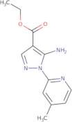 Ethyl 5-amino-1-(4-methylpyridin-2-yl)-1H-pyrazole-4-carboxylate
