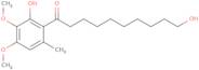 10-Hydroxy-1-(2-hydroxy-3,4-dimethoxy-6-methylphenyl)decan-1-one