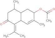 3-Acetoxy-4,7(11)-cadinadien-8-one