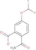 4-(Difluoromethoxy)-2-nitrobenzamide