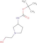 [(R)-1-(2-Hydroxy-ethyl)-pyrrolidin-3-yl]-carbamic acid tert-butyl ester