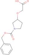 (S)-3-Carboxymethoxy-pyrrolidine-1-carboxylic acid benzyl ester