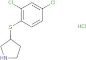 (S)-3-(2,4-Dichloro-phenylsulfanyl)-pyrrolidine hydrochloride