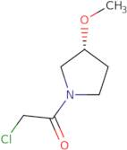 2-Chloro-1-((R)-3-methoxy-pyrrolidin-1-yl)-ethanone