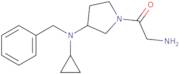 2-Amino-1-[(S)-3-(benzyl-cyclopropyl-amino)-pyrrolidin-1-yl]-ethanone