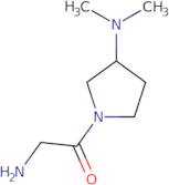 2-Amino-1-((S)-3-dimethylamino-pyrrolidin-1-yl)-ethanone