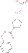 (S)-3-(Carboxymethyl-amino)-pyrrolidine-1-carboxylic acid benzyl ester