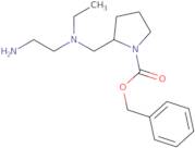 (S)-2-{[(2-Amino-ethyl)-ethyl-amino]-methyl}-pyrrolidine-1-carboxylic acid benzyl ester