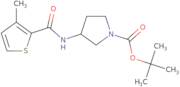 (S)-3-[(3-Methyl-thiophene-2-carbonyl)-amino]-pyrrolidine-1-carboxylic acid tert-butyl ester