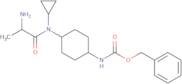 {4-[((S)-2-Amino-propionyl)-cyclopropyl-amino]-cyclohexyl}-carbamic acid benzyl ester