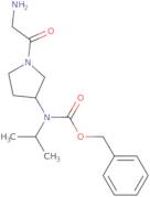 [(S)-1-(2-Amino-acetyl)-pyrrolidin-3-yl]-isopropyl-carbamic acid benzyl ester