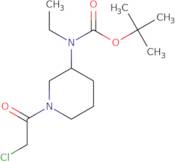 [(S)-1-(2-Chloro-acetyl)-piperidin-3-yl]-ethyl-carbamic acid tert-butyl ester