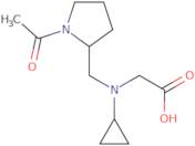 [((S)-1-Acetyl-pyrrolidin-2-ylmethyl)-cyclopropyl-amino]-acetic acid