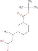 (S)-3-(Carboxymethyl-methyl-amino)-piperidine-1-carboxylic acid tert-butyl ester