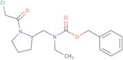 [(S)-1-(2-Chloro-acetyl)-pyrrolidin-2-ylmethyl]-ethyl-carbamic acid benzyl ester