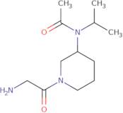 N-[(S)-1-(2-Amino-acetyl)-piperidin-3-yl]-N-isopropyl-acetamide