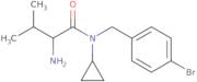 (S)-2-Amino-N-(4-bromo-benzyl)-N-cyclopropyl-3-methyl-butyramide