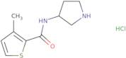 3-Methyl-thiophene-2-carboxylic acid (S)-pyrrolidin-3-ylamide hydrochloride