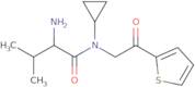 (S)-2-Amino-N-cyclopropyl-3-methyl-N-(2-oxo-2-thiophen-2-yl-ethyl)-butyramide