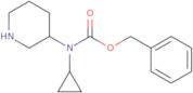 Cyclopropyl-(S)-piperidin-3-yl-carbamic acid benzyl ester