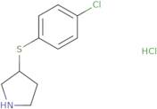 (R)-3-(4-Chloro-phenylsulfanyl)-pyrrolidine hydrochloride