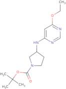(R)-3-(6-Ethoxy-pyrimidin-4-ylamino)-pyrrolidine-1-carboxylic acid tert-butyl ester