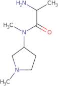 (S)-2-Amino-N-methyl-N-(1-methyl-pyrrolidin-3-yl)-propionamide