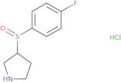 (S)-3-(4-Fluoro-benzenesulfinyl)-pyrrolidine hydrochloride