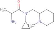 (S)-2-Amino-N-cyclopropyl-N-(1-methyl-piperidin-2-ylmethyl)-propionamide