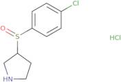 (S)-3-(4-Chloro-benzenesulfinyl)-pyrrolidine hydrochloride