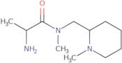 (S)-2-Amino-N-methyl-N-(1-methyl-piperidin-2-ylmethyl)-propionamide