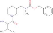 [1-((S)-2-Amino-3-methyl-butyryl)-piperidin-3-ylmethyl]-methyl-carbamic acid benzyl ester