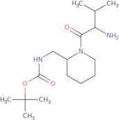 [1-((S)-2-Amino-3-methyl-butyryl)-piperidin-2-ylmethyl]-carbamic acid tert-butyl ester