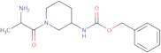 [1-((S)-2-Amino-propionyl)-piperidin-3-yl]-carbamic acid benzyl ester