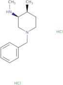 (3S,4S)-1-Benzyl-N,4-dimethylpiperidin-3-amine dihydrochloride
