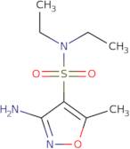 3-Amino-N,N-diethyl-5-methyl-1,2-oxazole-4-sulfonamide