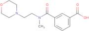 3-(Methyl(2-morpholinoethyl)carbamoyl)benzoic acid