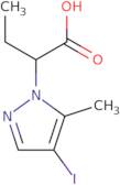 2-(4-Iodo-5-methyl-1H-pyrazol-1-yl)butanoic acid