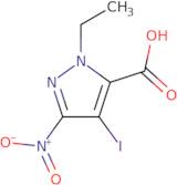 1-Ethyl-4-iodo-3-nitro-1H-pyrazole-5-carboxylic acid