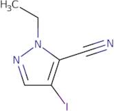 1-Ethyl-4-iodo-1H-pyrazole-5-carbonitrile