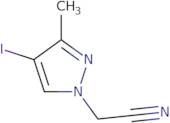 (4-Iodo-3-methyl-pyrazol-1-yl)-acetonitrile