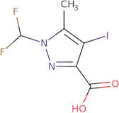 1-(Difluoromethyl)-4-iodo-5-methyl-1H-pyrazole-3-carboxylic acid