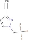 3-Ethynyl-1-(2,2,2-trifluoroethyl)-1H-pyrazole