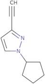 1-Cyclopentyl-3-ethynyl-1H-pyrazole